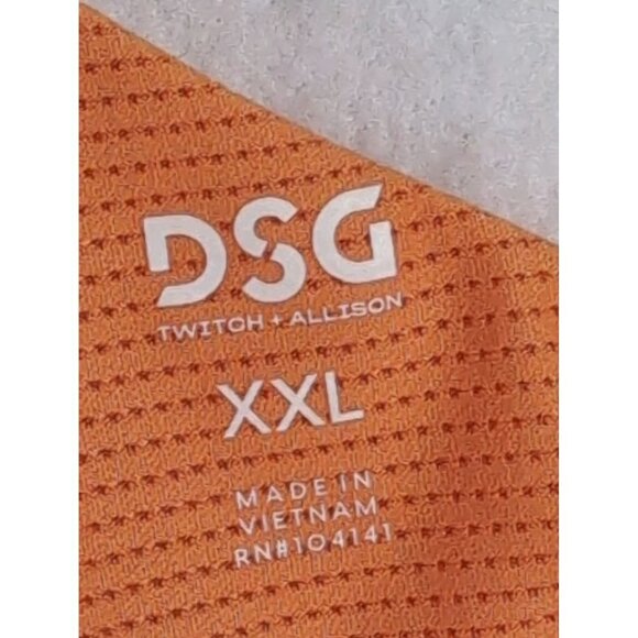 DSG Athletic Dress Womens XXL Orange Removable Shorts One Shoulder Attached Bra - Picture 11 of 16